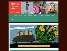 Tablet Screenshot of momscleanairforce.org